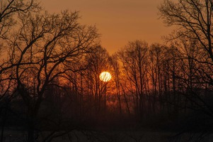 Sunrise at Bialkow Observatory