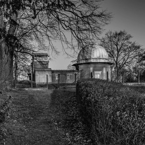 Bialkow Observatory in B&W