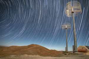 Startrails over Atacama Desert part 2