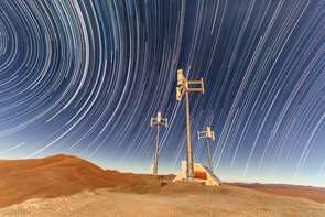 Startrails over Atacama Desert part 1