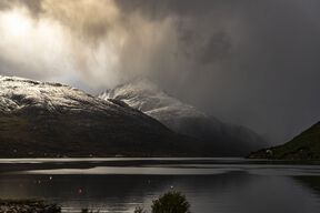 Rain near Tromsø