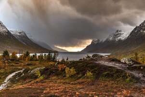 Kvaløya near Tromsø, Norway