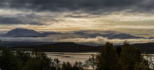 Window view in Tromsø
