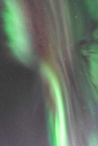 Brightest moment of the aurora