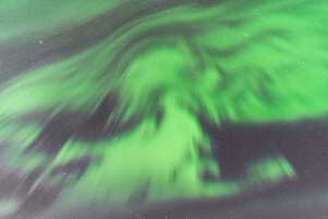 Aurora Borealis over Tromsø area