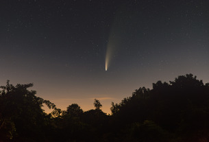 Comet C/2020 F3 (NEOWISE) in Białków