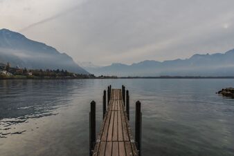 Little Bridge near Chillon Castle