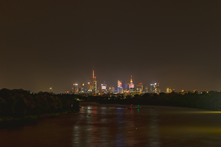 Warsaw Skyline at night