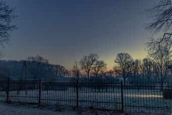 Before sunrise at Białków 1