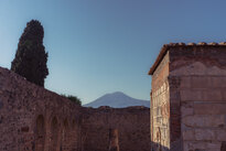 Vesuvio from Pompeii