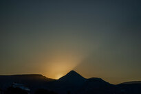 Sunset over Strompoulas Mountain, Crete