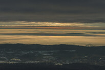 View from Ślęża during sunrise 4