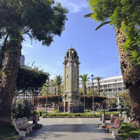 Torre reloj, Plaza Colón (Antofagasta)
