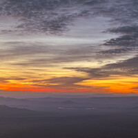 Unlikely clouds over Atacama at dawn